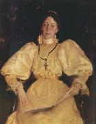 Golden noblewoman William Merritt Chase